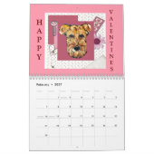 AIREDALE TERRIER KALENDER (Feb 2027)