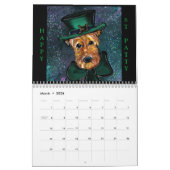 AIREDALE TERRIER KALENDER (Mär 2026)