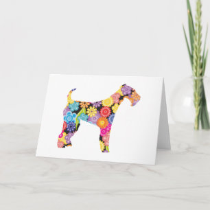 Airedale Terrier Karte