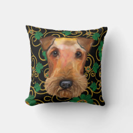 Airedale Terrier Kissen