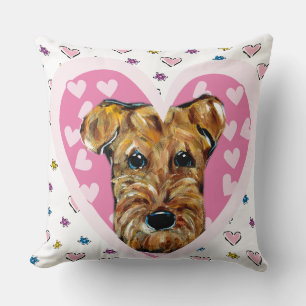 AIREDALE TERRIER KISSEN