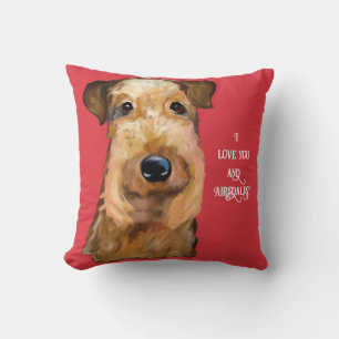 AIREDALE TERRIER KISSEN