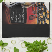 Airedale Terrier Koch Geschirrtuch (Gefaltet)