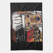 Airedale Terrier Koch Geschirrtuch (Vertikal)