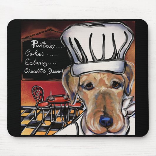 Airedale Terrier Koch Mousepad (Vorne)