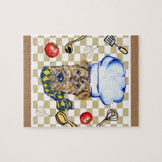 Airedale Terrier Koch Puzzle (Horizontal)