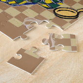 Airedale Terrier Koch Puzzle (Seite)