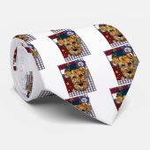 AIREDALE TERRIER KRAWATTE (Gerollt)