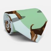 Airedale Terrier Krawatte (Gerollt)