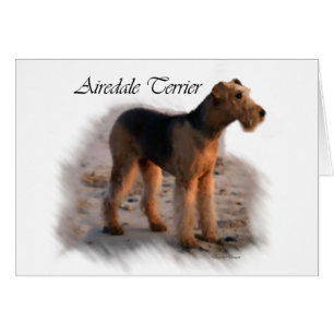 Airedale Terrier Kunst, Dichtung und Musik