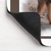 Airedale Terrier Kunst, Dichtung und Musik Mousepad (Ecke)