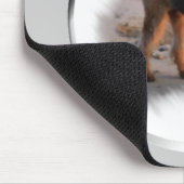 Airedale Terrier Kunst, Dichtung und Musik Mousepad (Ecke)