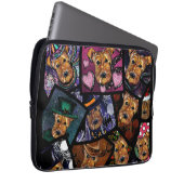 AIREDALE TERRIER LAPTOPSCHUTZHÜLLE (Vorne Rechts)