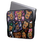 AIREDALE TERRIER LAPTOPSCHUTZHÜLLE (Vorderseite Links)