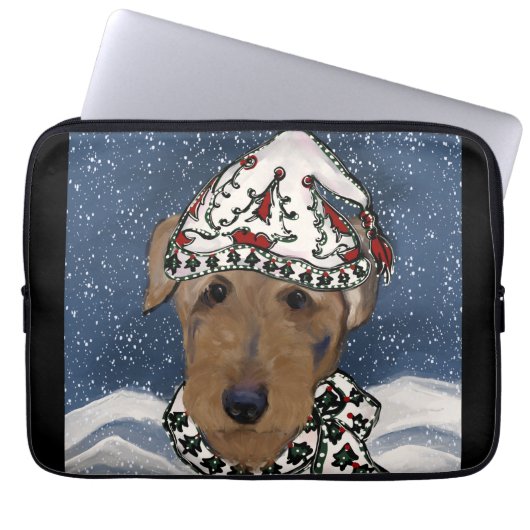 AIREDALE TERRIER LAPTOPSCHUTZHÜLLE (Vorderseite)