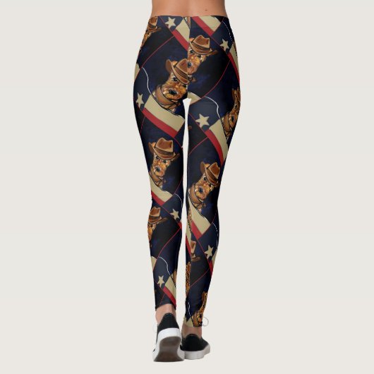 AIREDALE TERRIER LEGGINGS (Rückseite)