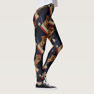 AIREDALE TERRIER   LEGGINGS