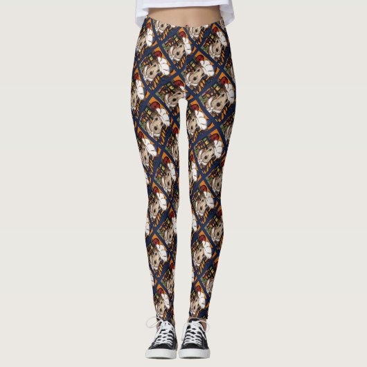 AIREDALE TERRIER LEGGINGS (Vorderseite)
