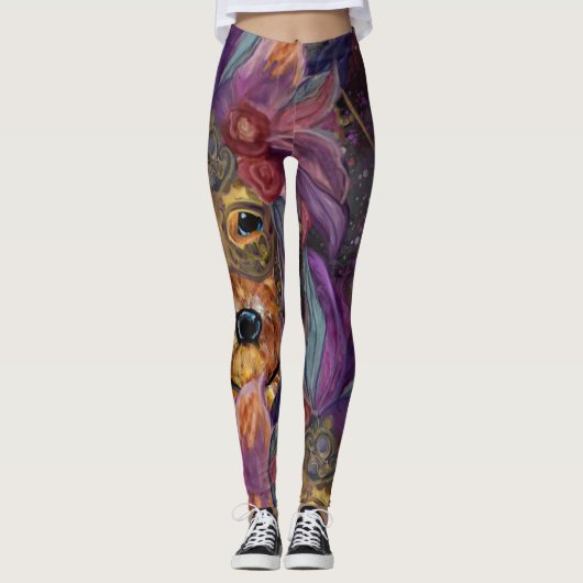 AIREDALE TERRIER LEGGINGS (Vorderseite)