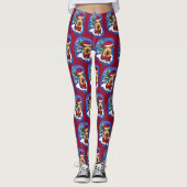 Airedale Terrier Leggings (Vorderseite)