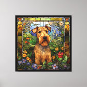 Airedale Terrier Leinwand (Vorderseite)