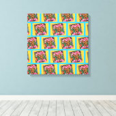 AIREDALE TERRIER LEINWANDDRUCK (Insitu (Holzboden))