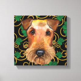 Airedale Terrier Leinwanddruck
