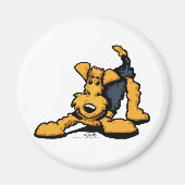 Airedale Terrier Locarno Magnet (Vorne)