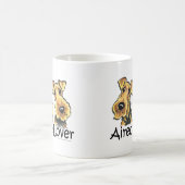 Airedale Terrier Lover Kaffeetasse (Mittel)