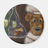 AIREDALE TERRIER MAGNET (Vorne)