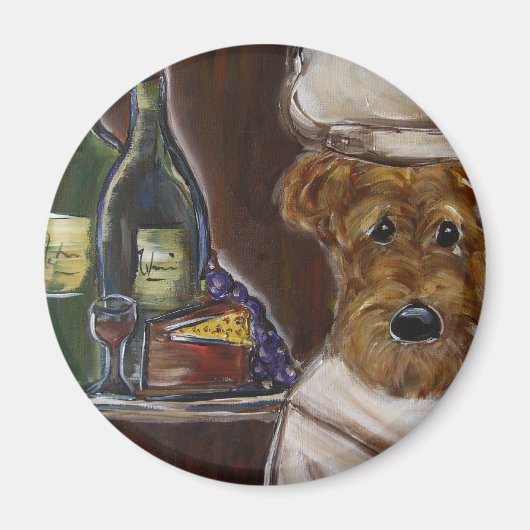 AIREDALE TERRIER MAGNET (Vorne)