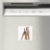 Airedale Terrier Magnet (In Situ (Geschirrspüler))