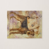 Airedale-Terrier-Medien-Digital-Kunst Puzzle (Horizontal)