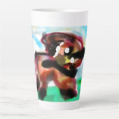 Airedale-Terrier Milchtasse (Vorderseite)