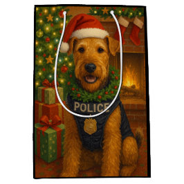 Airedale Terrier Mittlere Geschenktüte