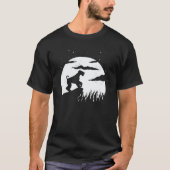Airedale Terrier Moon T-Shirt (Vorderseite)