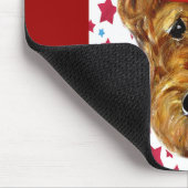 AIREDALE TERRIER MOUSEPAD (Ecke)