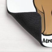 airedale Terrier Mousepad (Ecke)