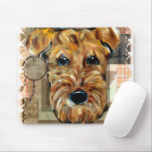 AIREDALE TERRIER MOUSEPAD (Mit Mouse)