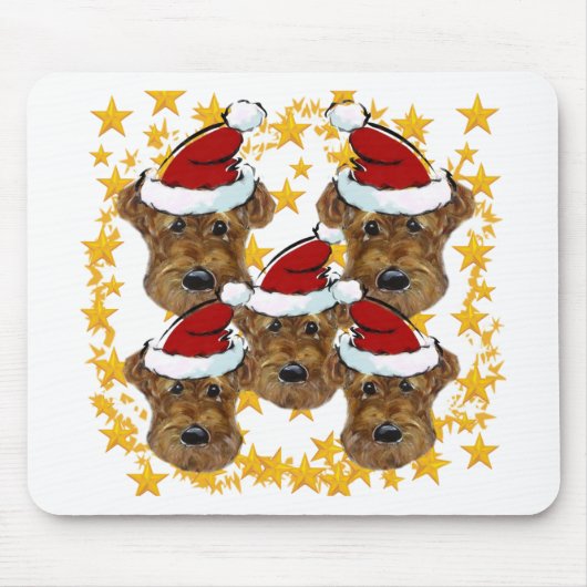 AIREDALE TERRIER MOUSEPAD (Vorne)