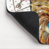 AIREDALE TERRIER MOUSEPAD (Ecke)