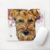 AIREDALE TERRIER MOUSEPAD (Mit Mouse)