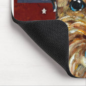 AIREDALE TERRIER MOUSEPAD (Ecke)