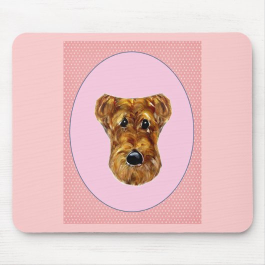 AIREDALE TERRIER MOUSEPAD (Vorne)