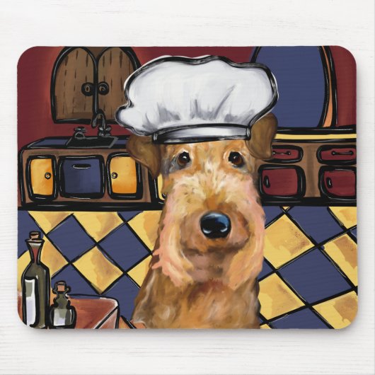Airedale-Terrier Mousepad (Vorne)