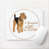 Airedale Terrier Mütter Day Mousepad (Mit Mouse)