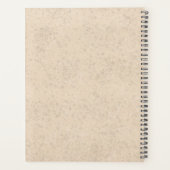 Airedale Terrier Niedlich Cartoon Dog Bingley Terr Planer (Rückseite)