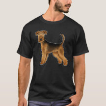 Airedale Terrier Niedlich Cartoon Dog Bingley Terr