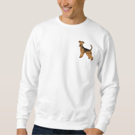 Airedale Terrier Niedlich Waterside Terrier Dog De Sweatshirt