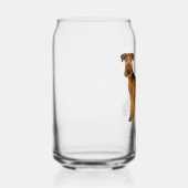 Airedale Terrier Niedlicher Cartoon Hund mit Indiv Dosenglas (Rechts)